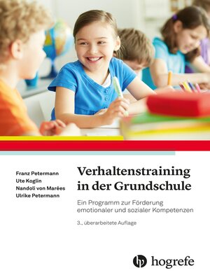 cover image of Verhaltenstraining in der Grundschule
